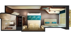 ncl norwegian cruise line breakaway balcon plan