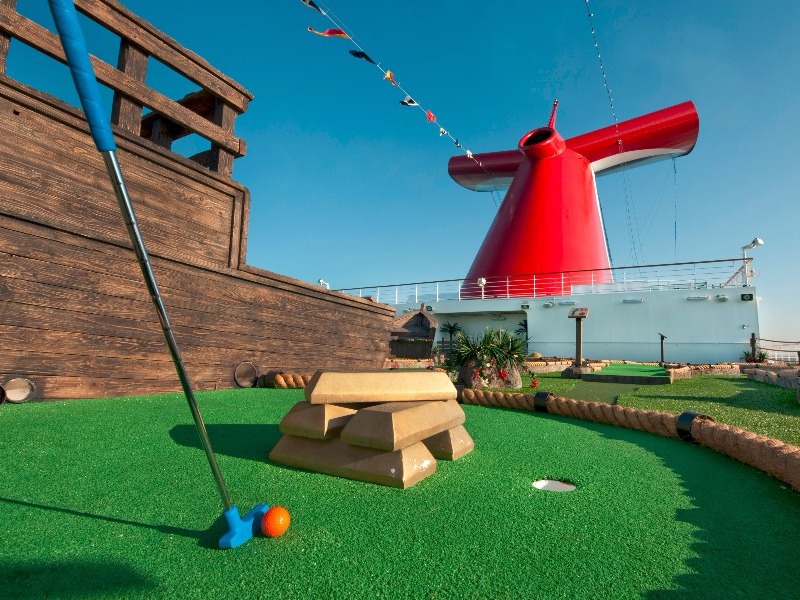 Carnival Croisière Dream Mini golf