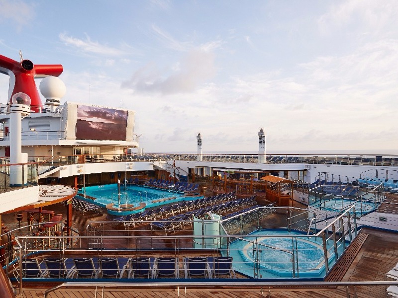 Croisière Carnival Freedom Piscines