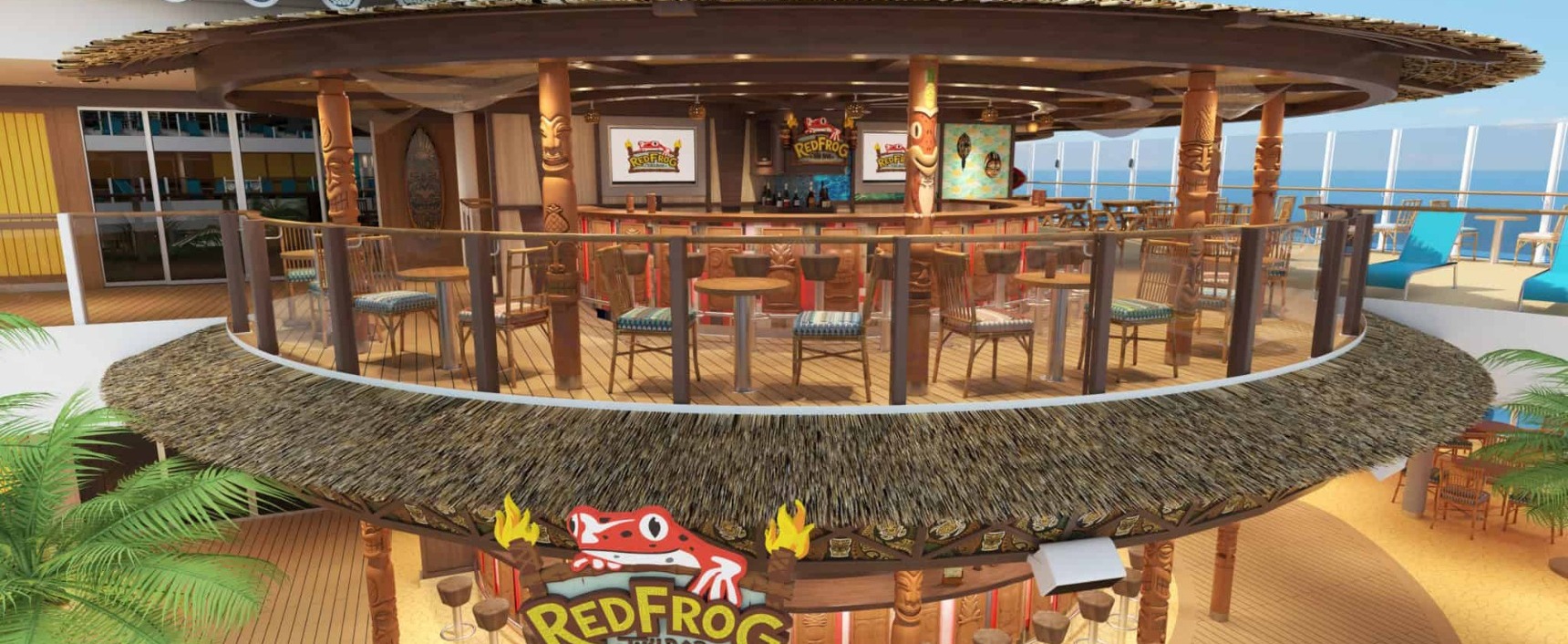 Carnival Croisière Mardi Gras Bar