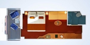 carnival dream balcon cove plan