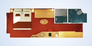 carnival dream vue mer de luxe plan