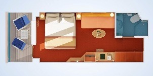 carnival freedom balcon plan