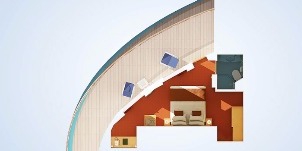 carnival magic balcon premium vista plan