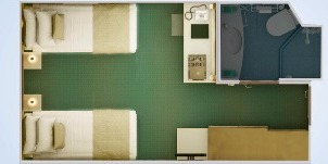 carnival magic cloud 9 spa intérieure plan