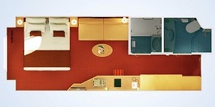 carnival magic vue mer de luxe plan