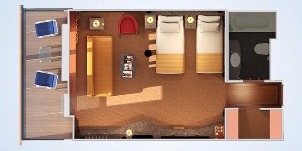 carnival paradise grand suite plan