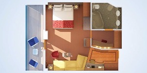 carnival radiance grand suite plan