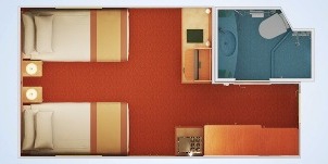 carnival radiance intérieure plan