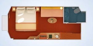 carnival radiance vue mer