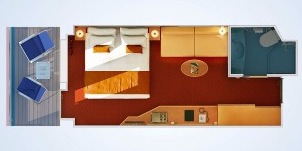 carnival splendor balcon plan