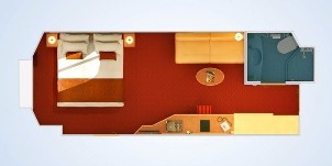 carnival splendor vue mer plan