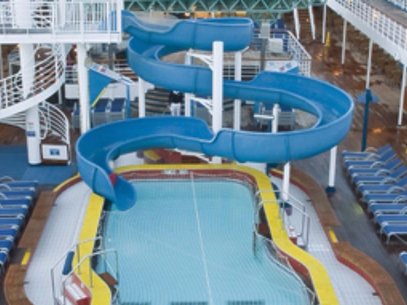 CCL Carnival Croisière Elation Glissade d'eau Twister