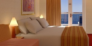 Croisière CCL Carnival Legend Cabine Balcon Chambre