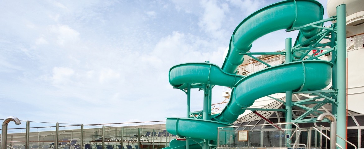 CCL Carnival Croisière Valor Glissade D'eau Twister