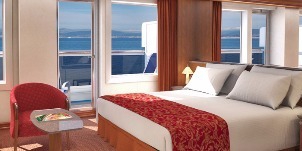 Croisière Carnival Conquest suite océan cabine