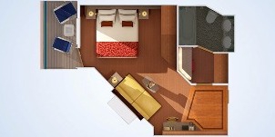 Croisière CCL Carnival Dream suite junior