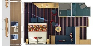 Carnival Horizon Family Harbor Suite