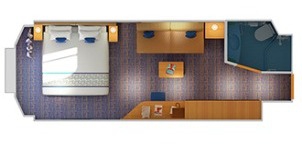 Croisière CCL Carnival Horizon vue mer 