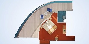 Croisière CCL Carnival Liberty premium Vista avec balcon