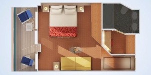 Croisière CCL Carnival Liberty suite junior