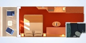 Croisière Ccl Carnival Miracle Cabine Balcon