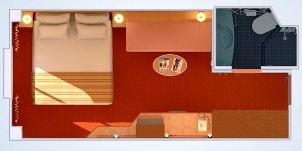 Croisière Ccl Carnival Miracle Cabine Vue Mer