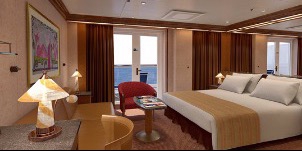 Croisière CCl Carnival Spirit Cabine suite océan