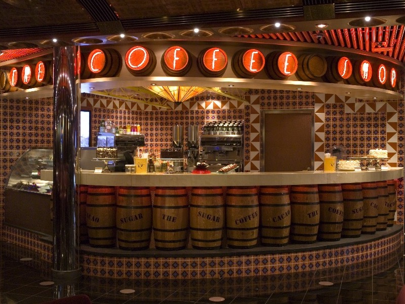 Croisière CCL Carnival Splendor Bar à Café