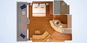 Croisière CCL Carnival Sunshine Cabine Grand Suite