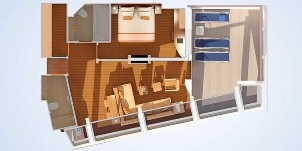 Croisière CCL Carnival Sunshine Cabine Suite Capitaine