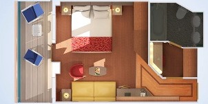 Croisière CCL Carnival Valor Cabine Suite Océan