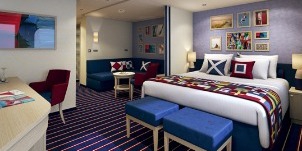 Croisière CCL Carnival Vista Family Harbor suite cabine