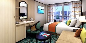 Croisière CCL Carnival Vista Havana Cabana cabine