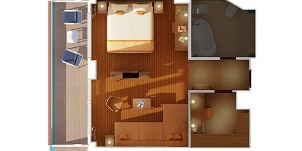 Croisière CCL Carnival Vista suite Grand plan