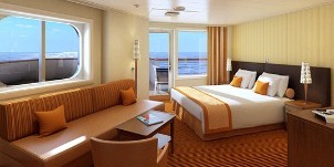 Croisière CCL Carnival Vista suite junior cabine