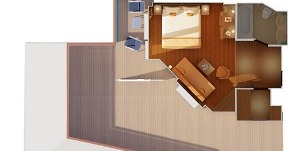 Croisière CCL Carnival Vista suite junior plan