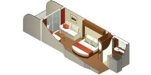 Croisière CEL Celebrity Constellation Cabine Aqua Class