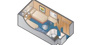 Croisière CEL Celebrity Constellation Cabine Intérieure