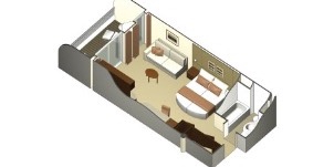 Croisière CEL Celebrity Eclipse Suite Sky Plan