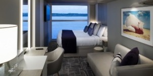Croisière CEL Celebrity Edge Cabine vue mer panoramique