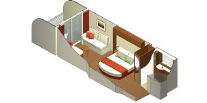 Croisière CEL Celebrity Infinity Cabine AquaClass