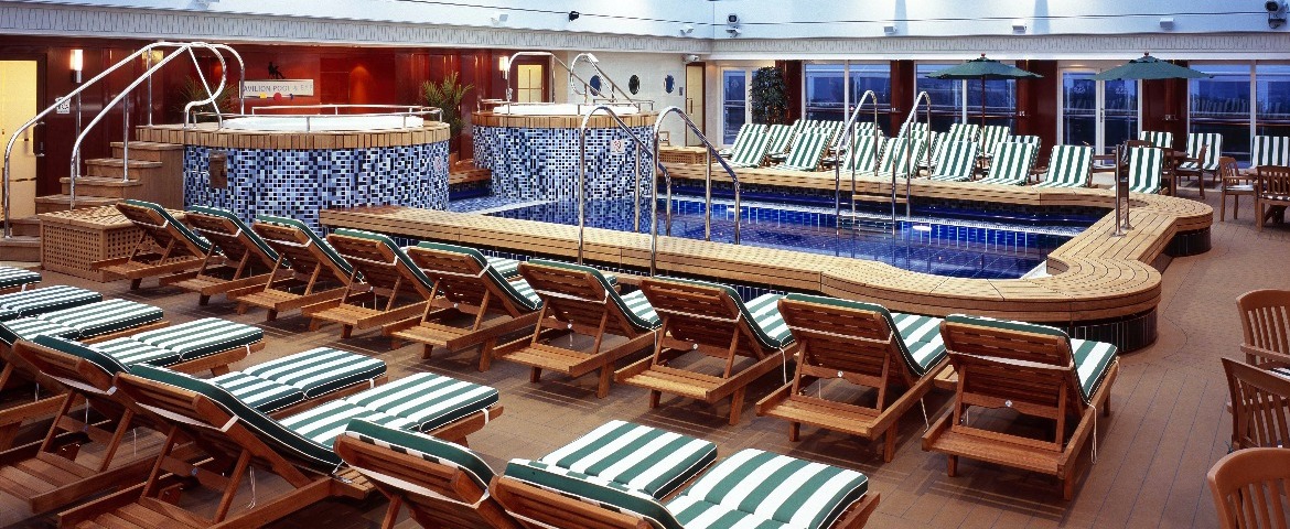 Croisière Cunard Queen Mary 2 Piscine
