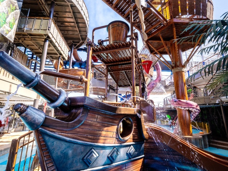 croisiere msc cruise line seashore Pirates Cove Aquapark