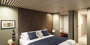 croisiere NCL Luna Villa familiale Le Havre avec 2 chambres et balcon large