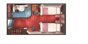 Croisière NCL Norwegian Cruise Line Jade Intérieure Familiale plan