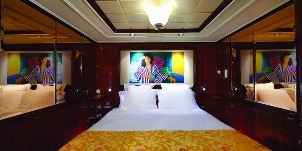 Croisière NCL Norwegian Cruise Line Jewel The Haven penthouse sur cour avec balcon