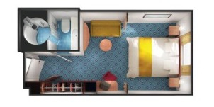 Croisière Norwegian Croisière Cruise Line Sun Vue Mer avec fenêtre panoramique plan