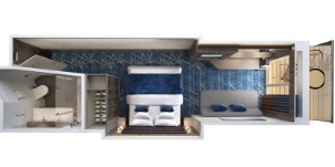 Croisière NCL Norwegian Encore Mini-suite Sail Away avec balcon