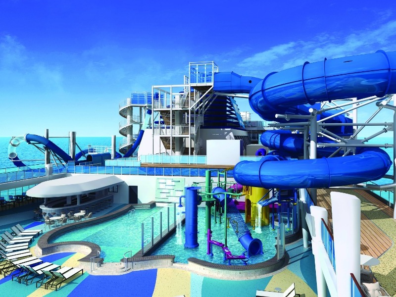 Croisière NCL Norwegian Encore Parc aquatique